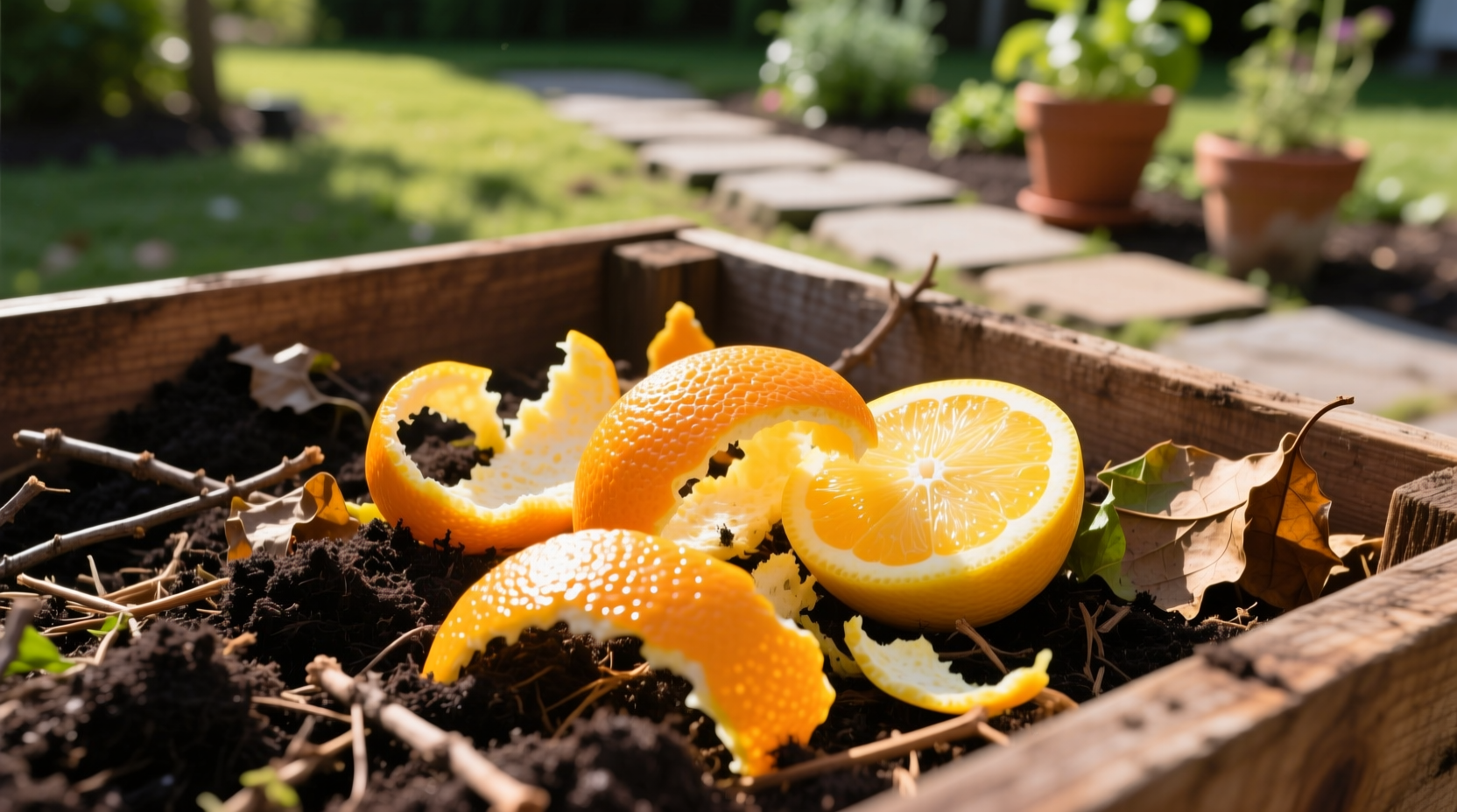 can you compost citrus peels
