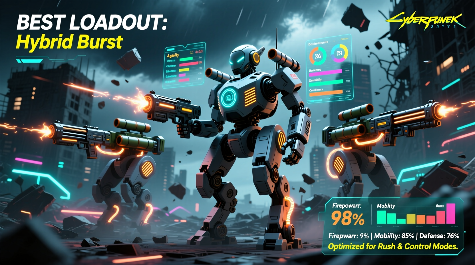 effective loadouts for rocket bot royale choose the best setup