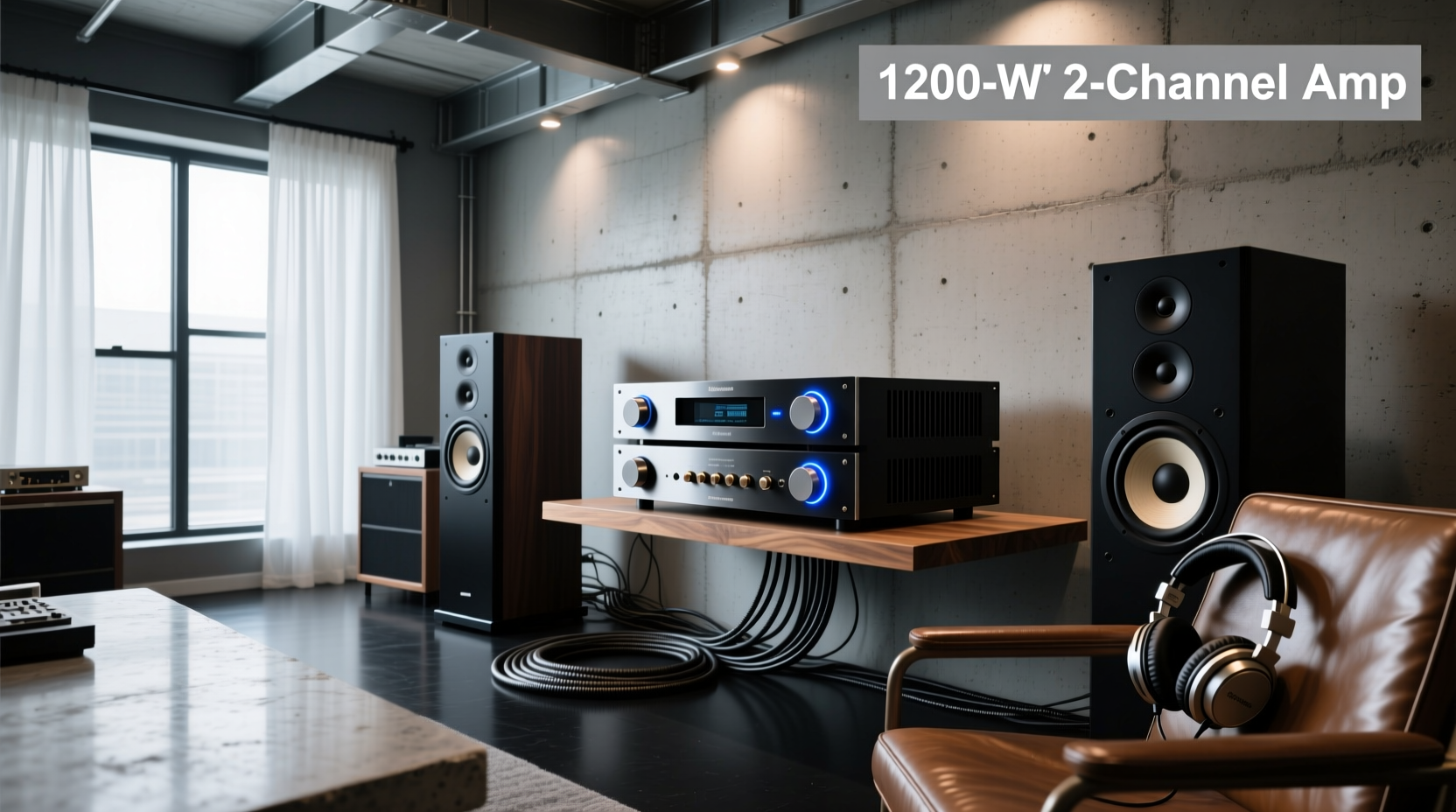What to Know About a 1200 Watt RMS 2 Channel Amplifier