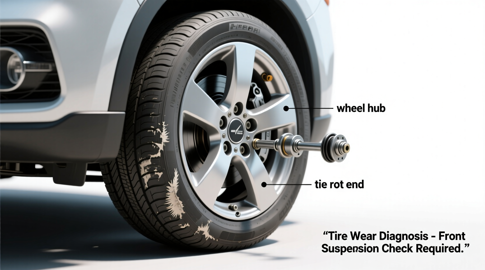front tires wearing out fast causes how to fix it