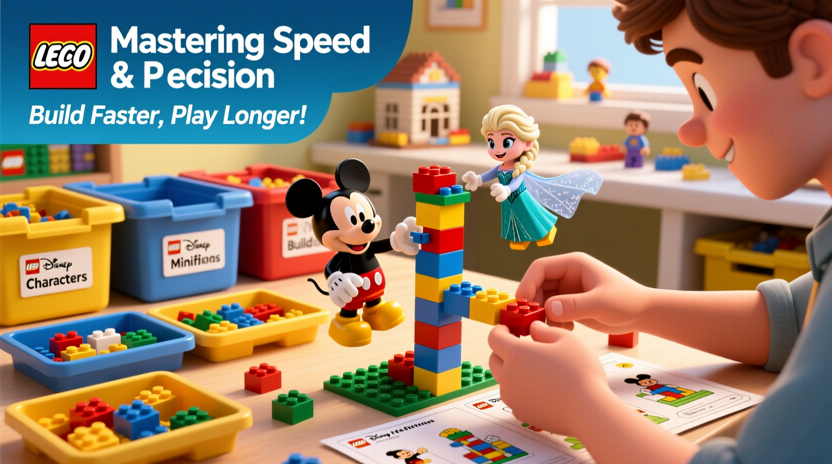 mastering speed and precision how to build a disney lego set faster without sacrificing fun