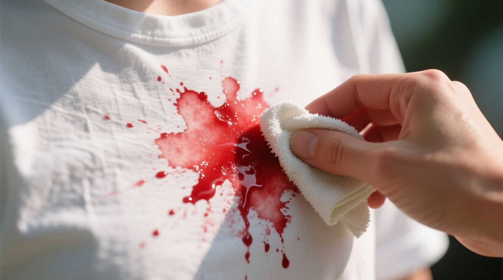 how to remove watermelon stains