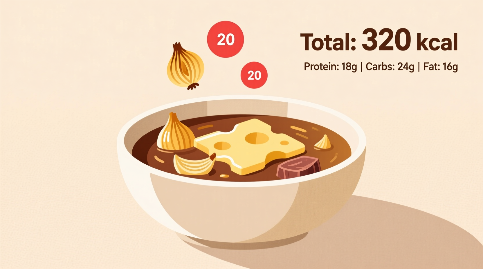 French Onion Soup Calories: Exact Count & Nutrition Facts