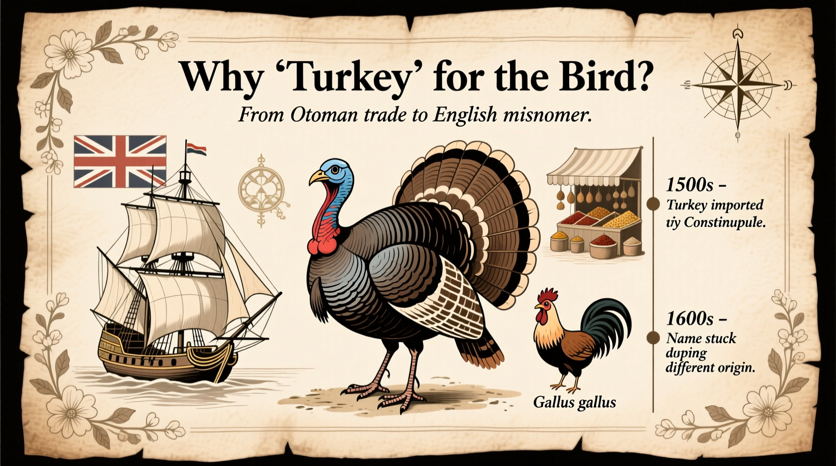 why is a turkey called a turkey the bird names origins