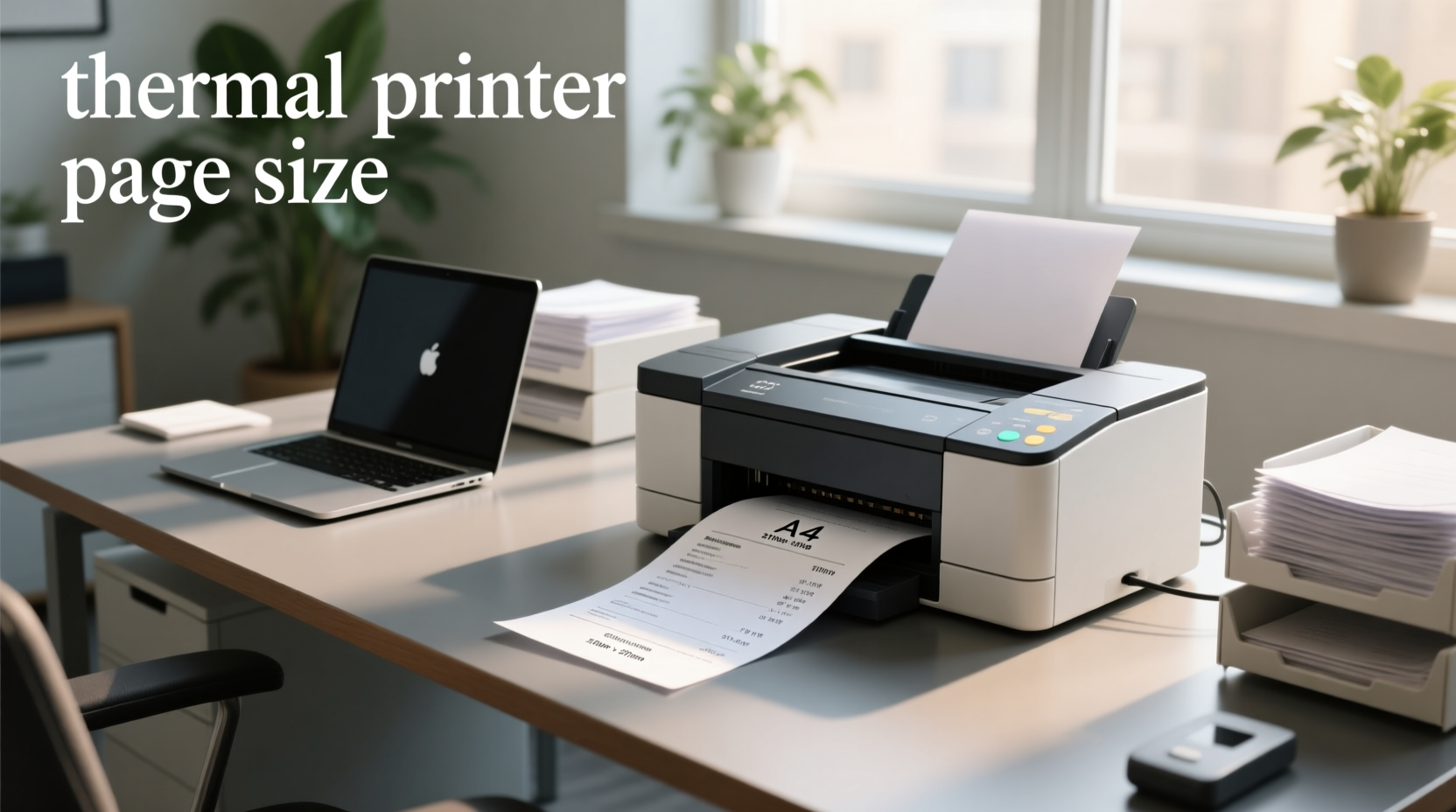 thermal printer page size explained widths, a4 compatibility setup
