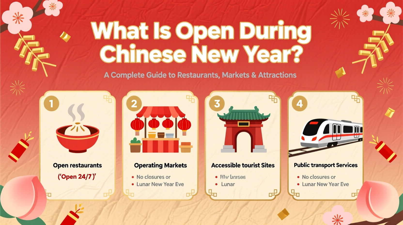 what is open during chinese new year