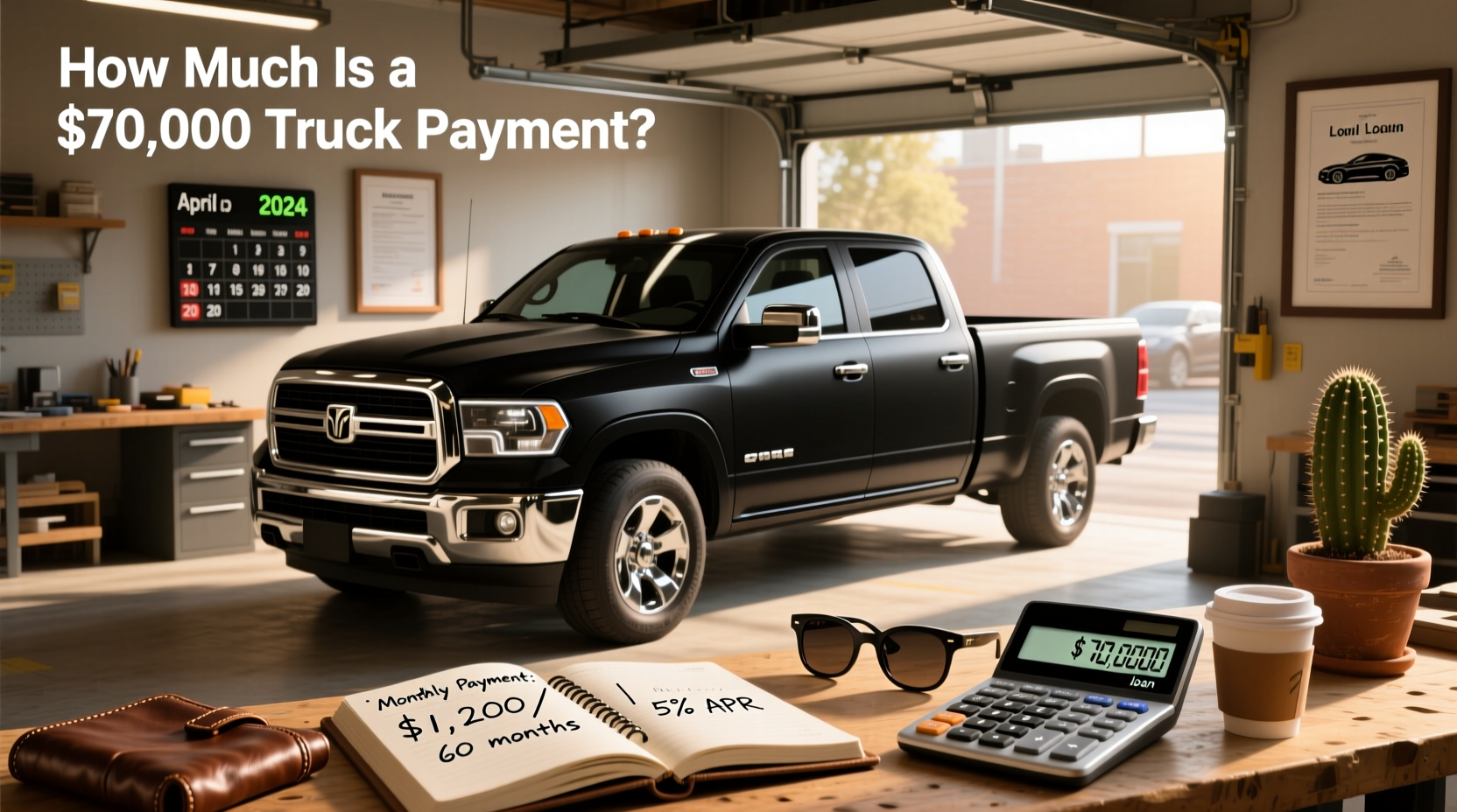 $70k truck payment breakdown