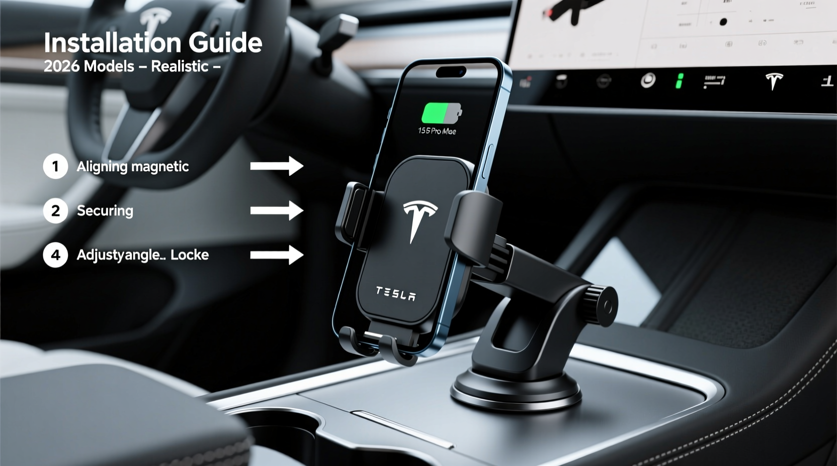 Tesla Phone Mount Install Guide for 2026 Models