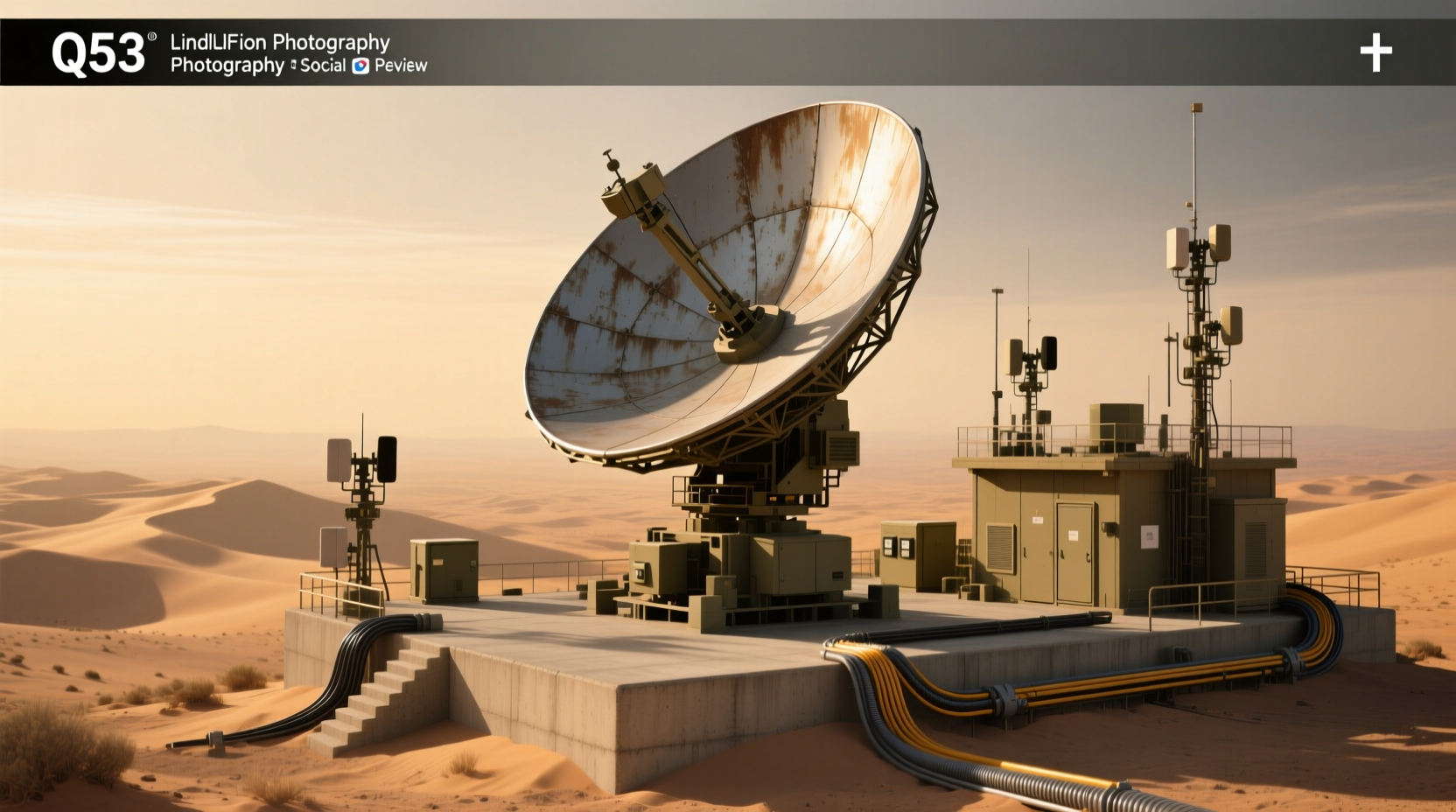 What is the AN/TPQ-53 radar used for and how does it work?