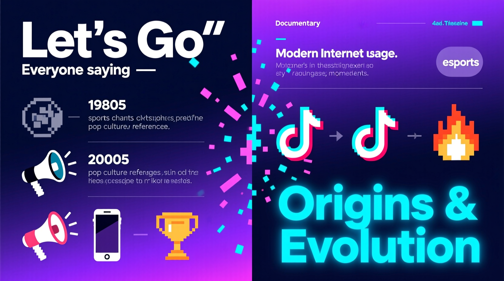 why is everyone saying lets go origins explanations