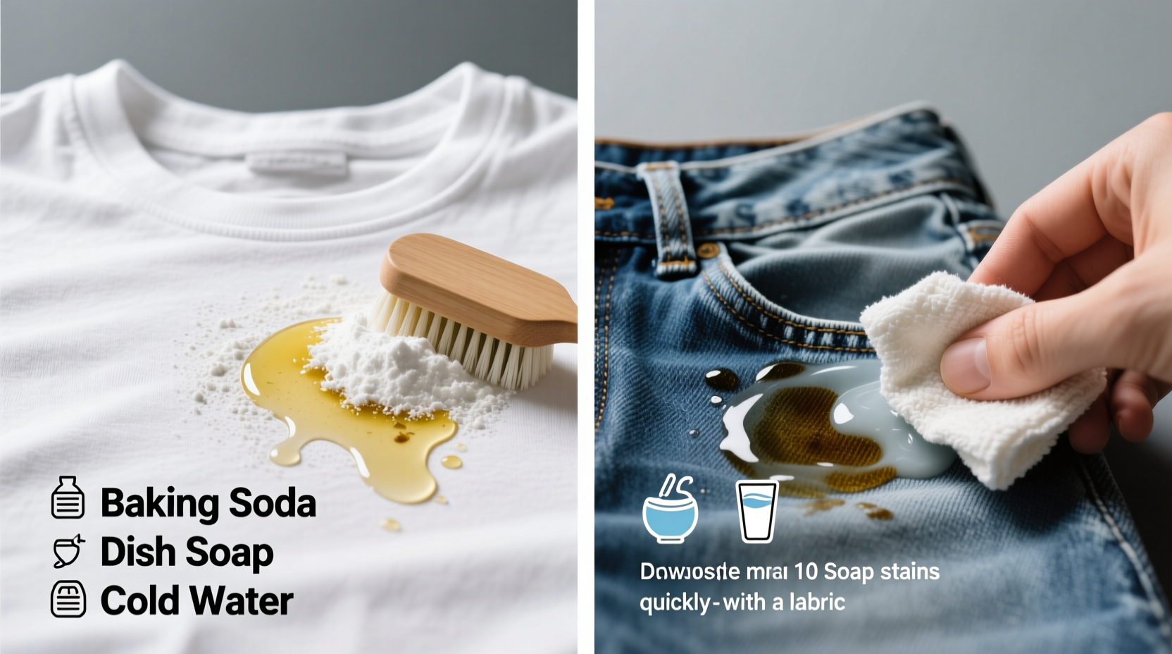 effective methods to remove grease stains quickly and safely from any fabric