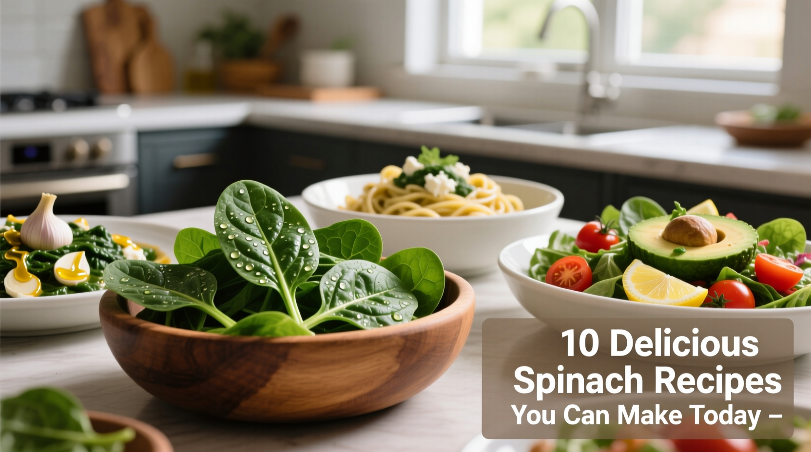 10 Best Spinach Food Recipes: Nutrient-Packed & Soggy-Free