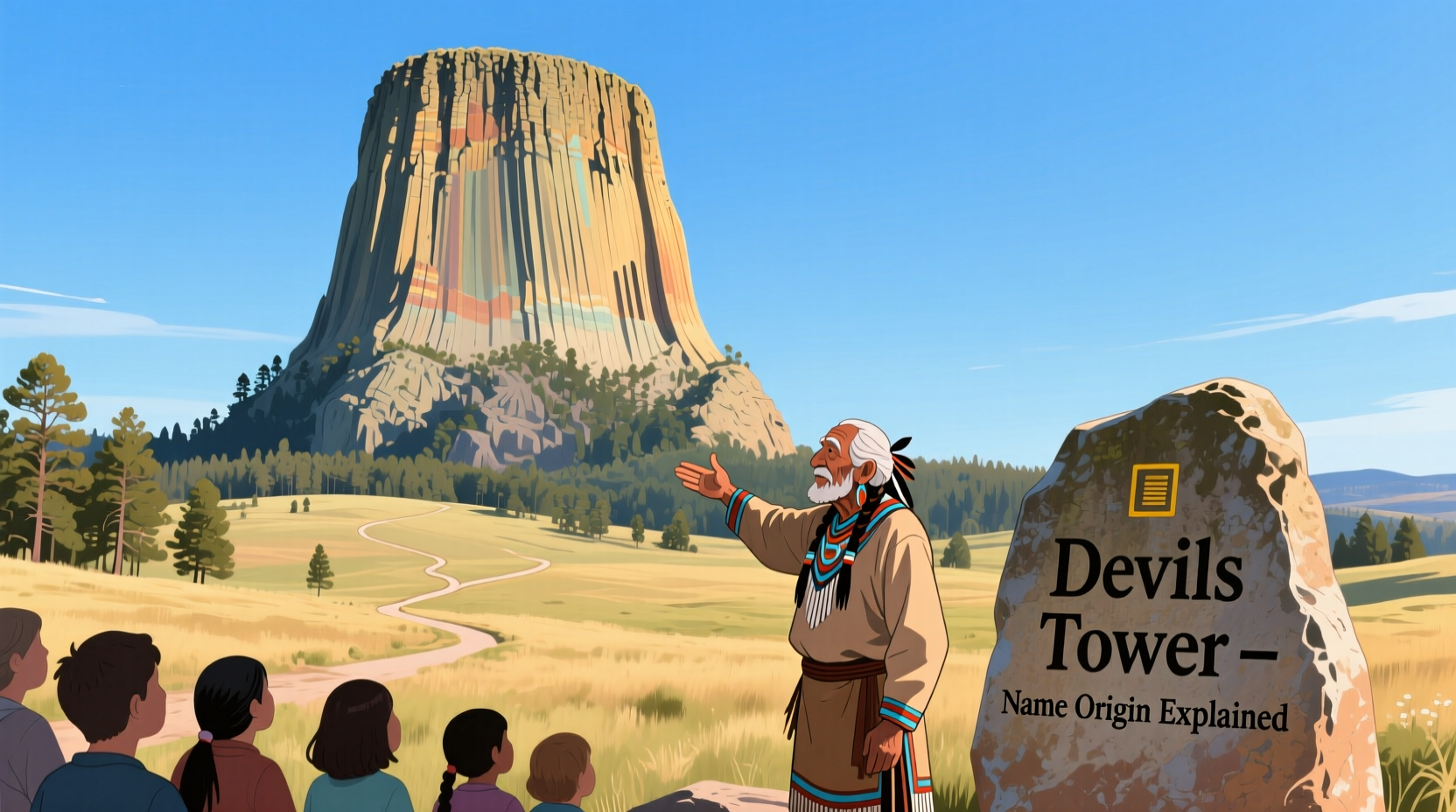 why is devils tower called devils tower name origin explained