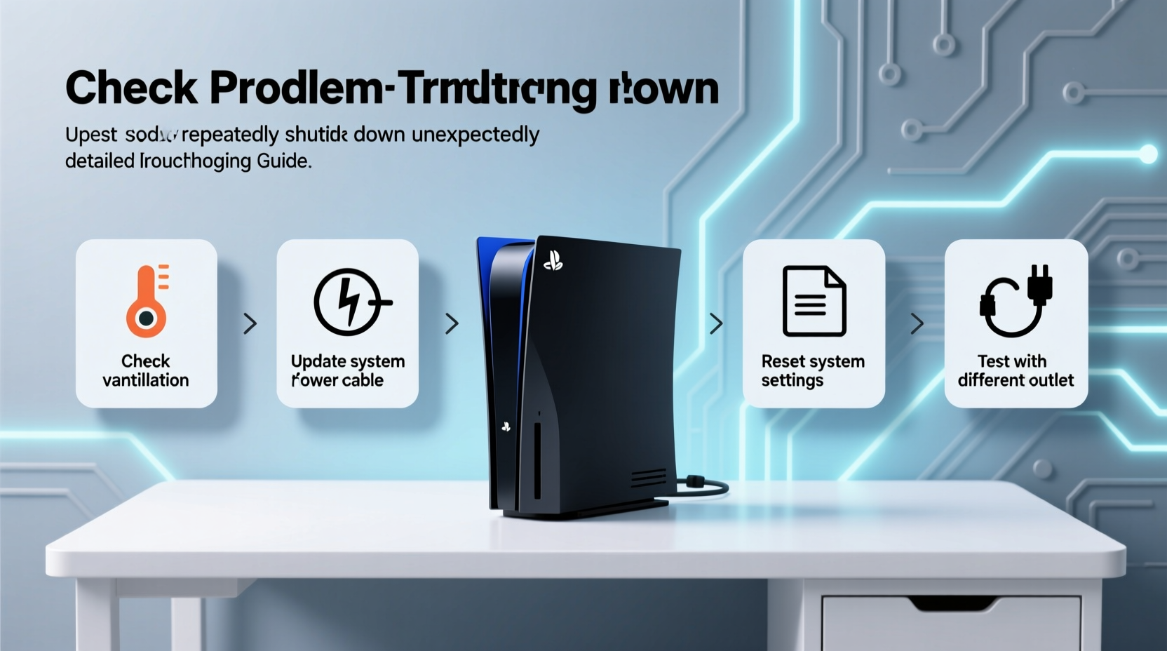 ps5 keeps turning off reasons troubleshooting tips