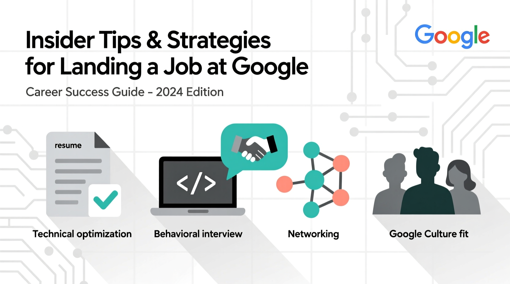 insider tips and strategies for landing a job at google