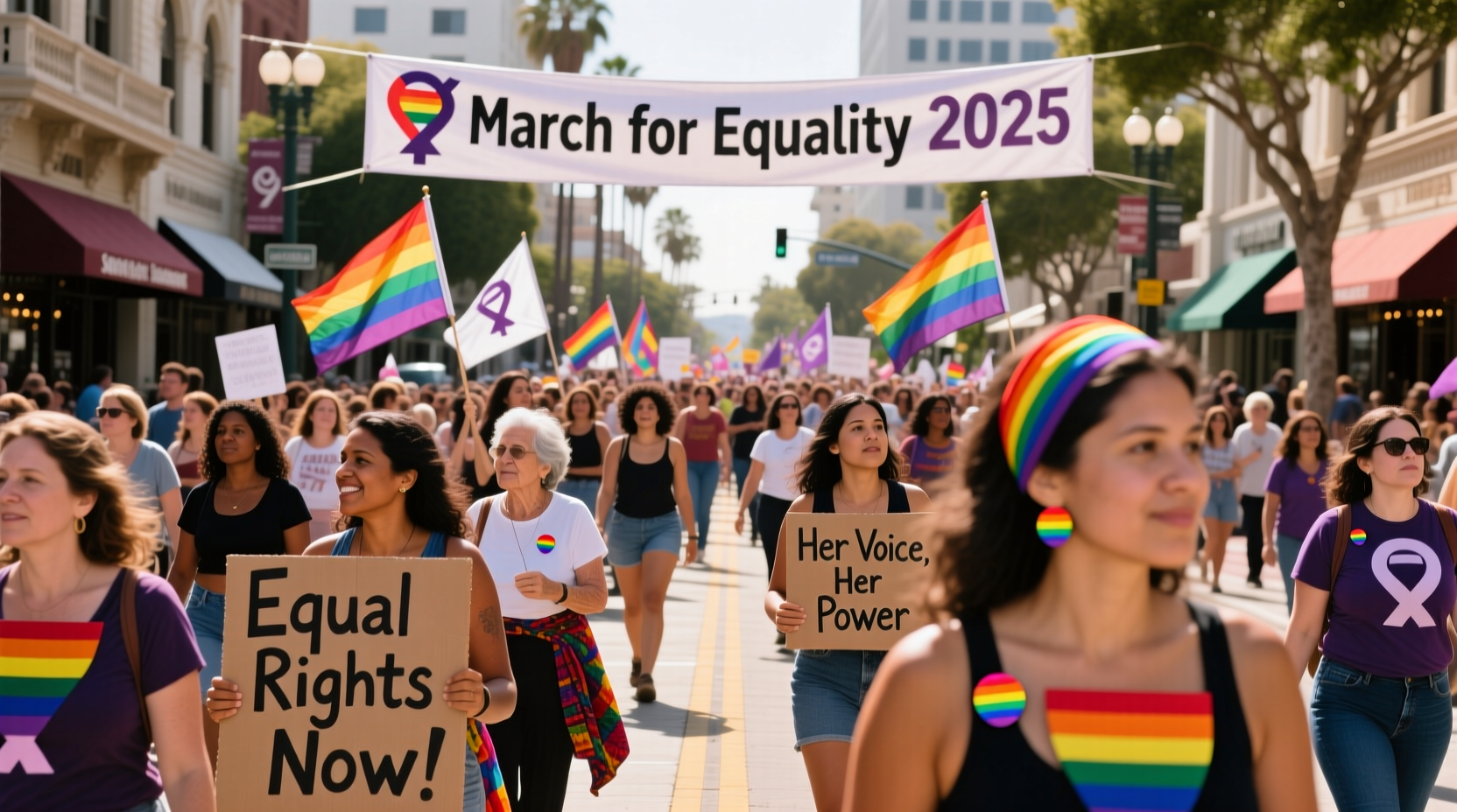 womens day march san diego