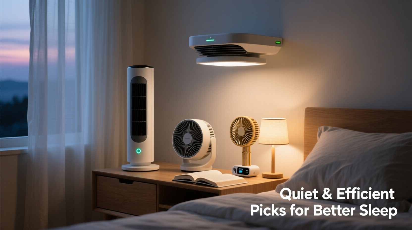 quiet and efficient picks for the best fans for sleeping