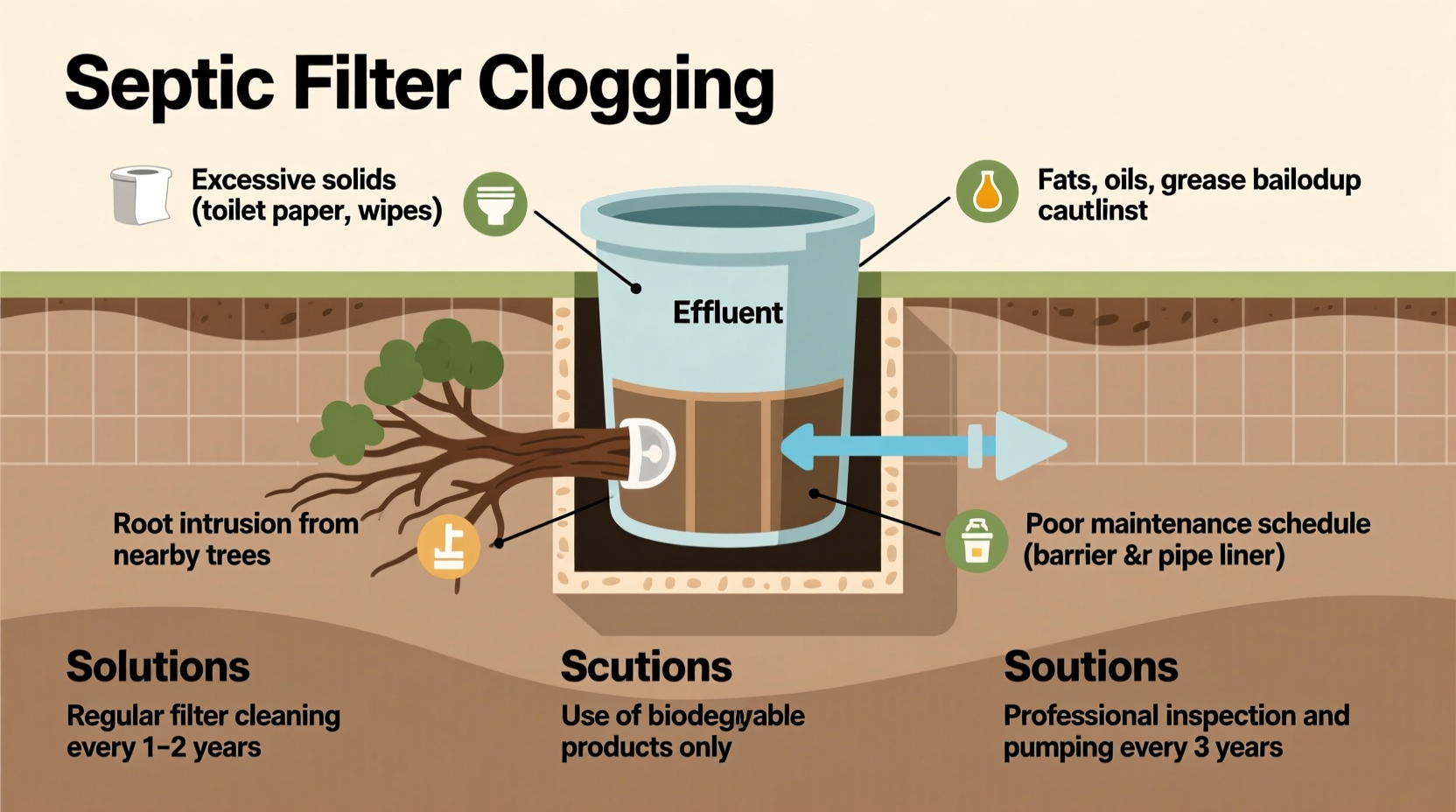 Septic Filter Clogging Causes And Solutions Explained