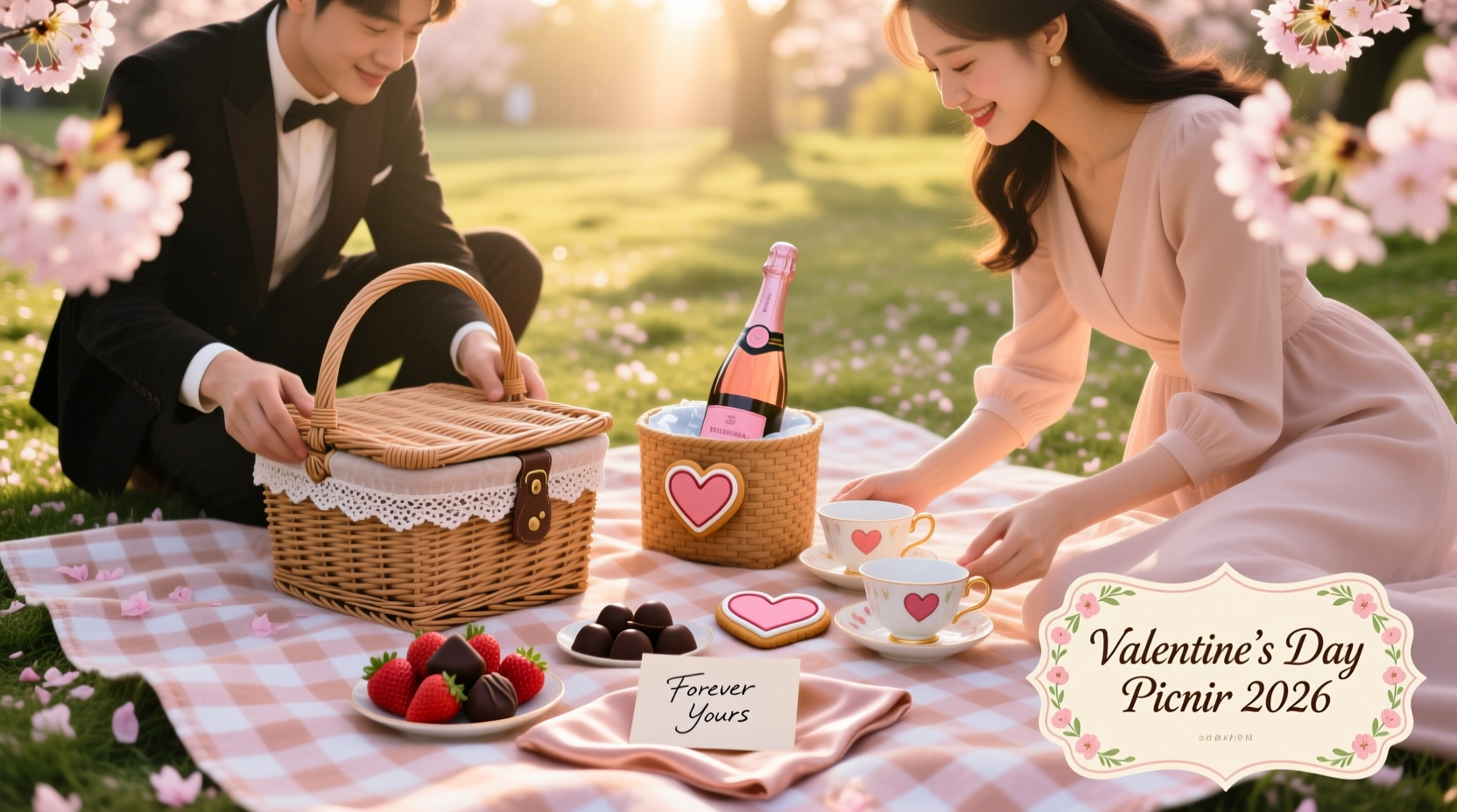 how to pack a valentines day picnic