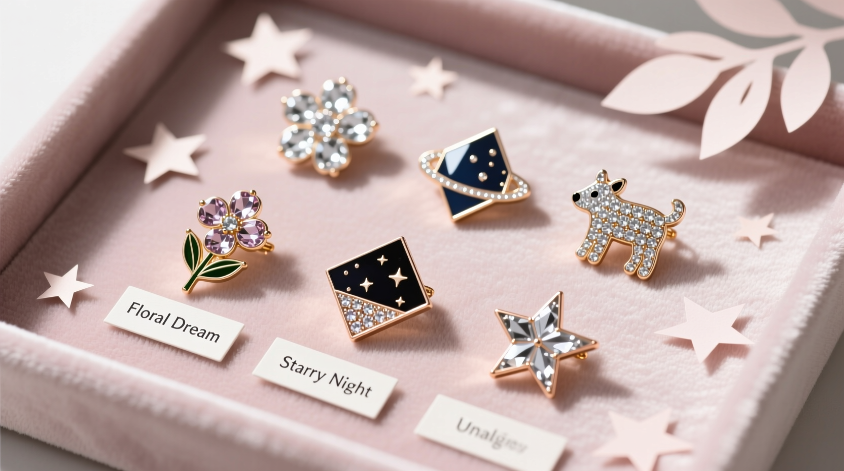 how to choose the ideal rhinestone pin set for girls a stylish and practical guide