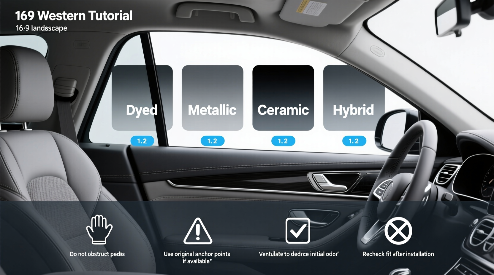 What Are the Different Types of Tints for Cars: Buying Guide
