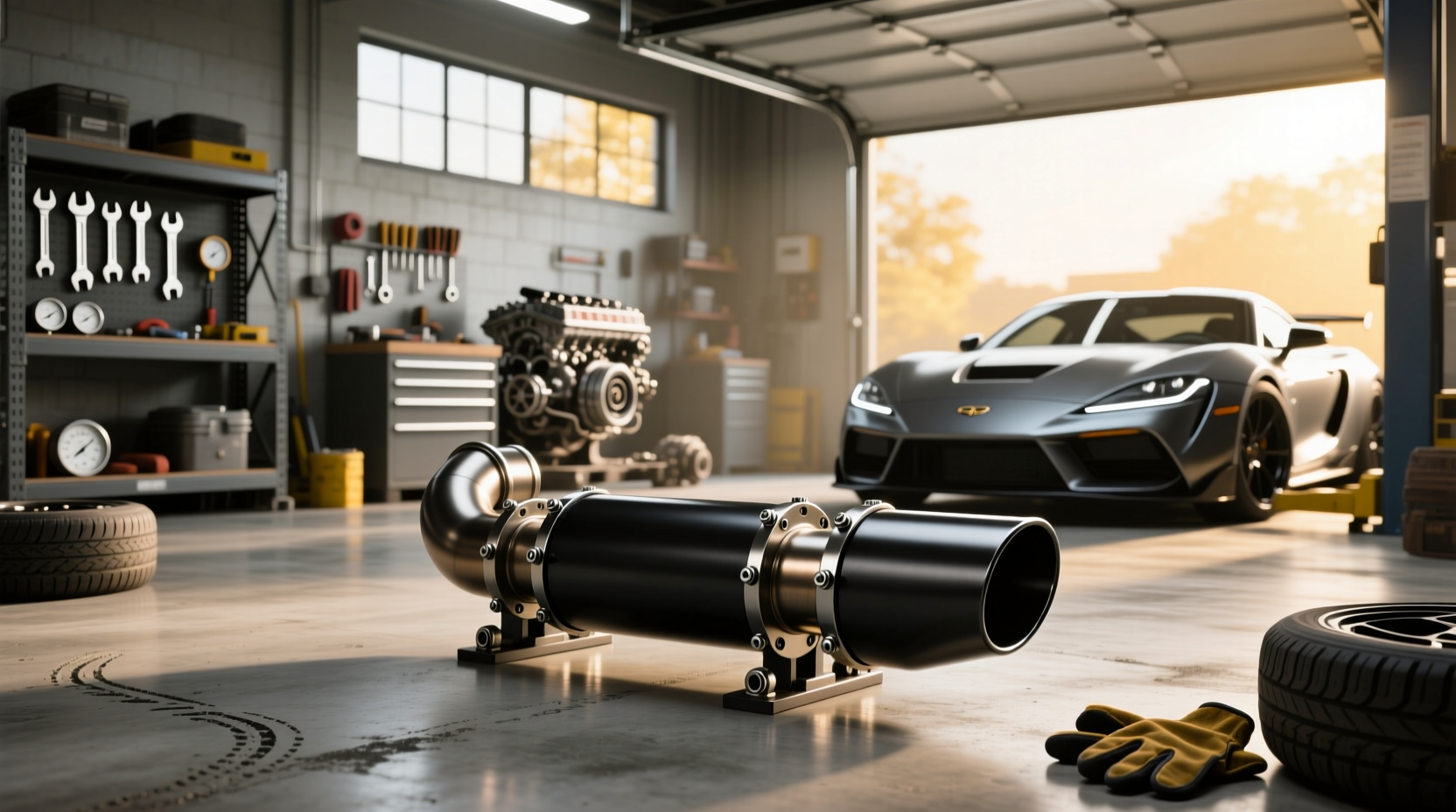 3.5 inch exhaust pipe kit guide