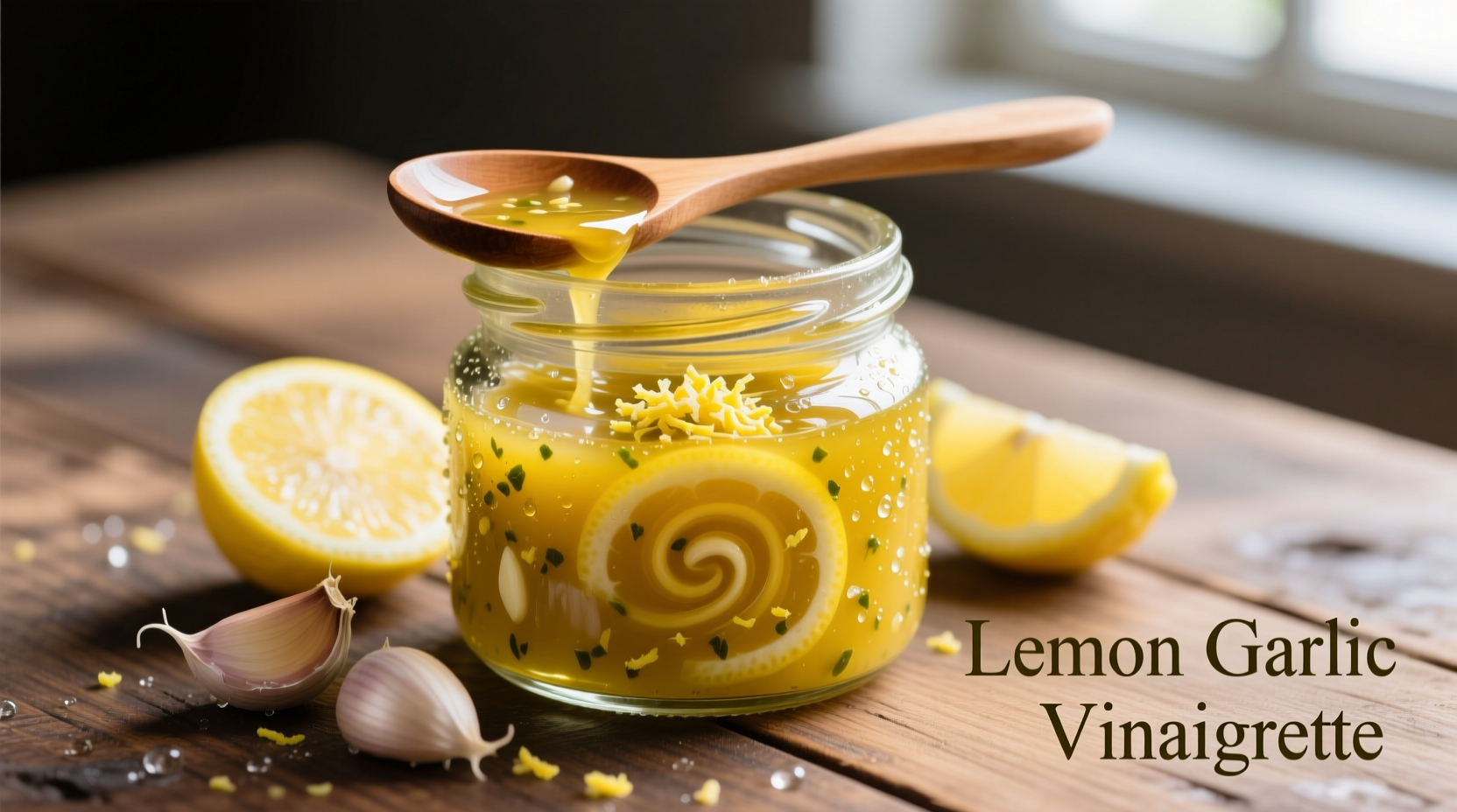 lemon garlic vinaigrette