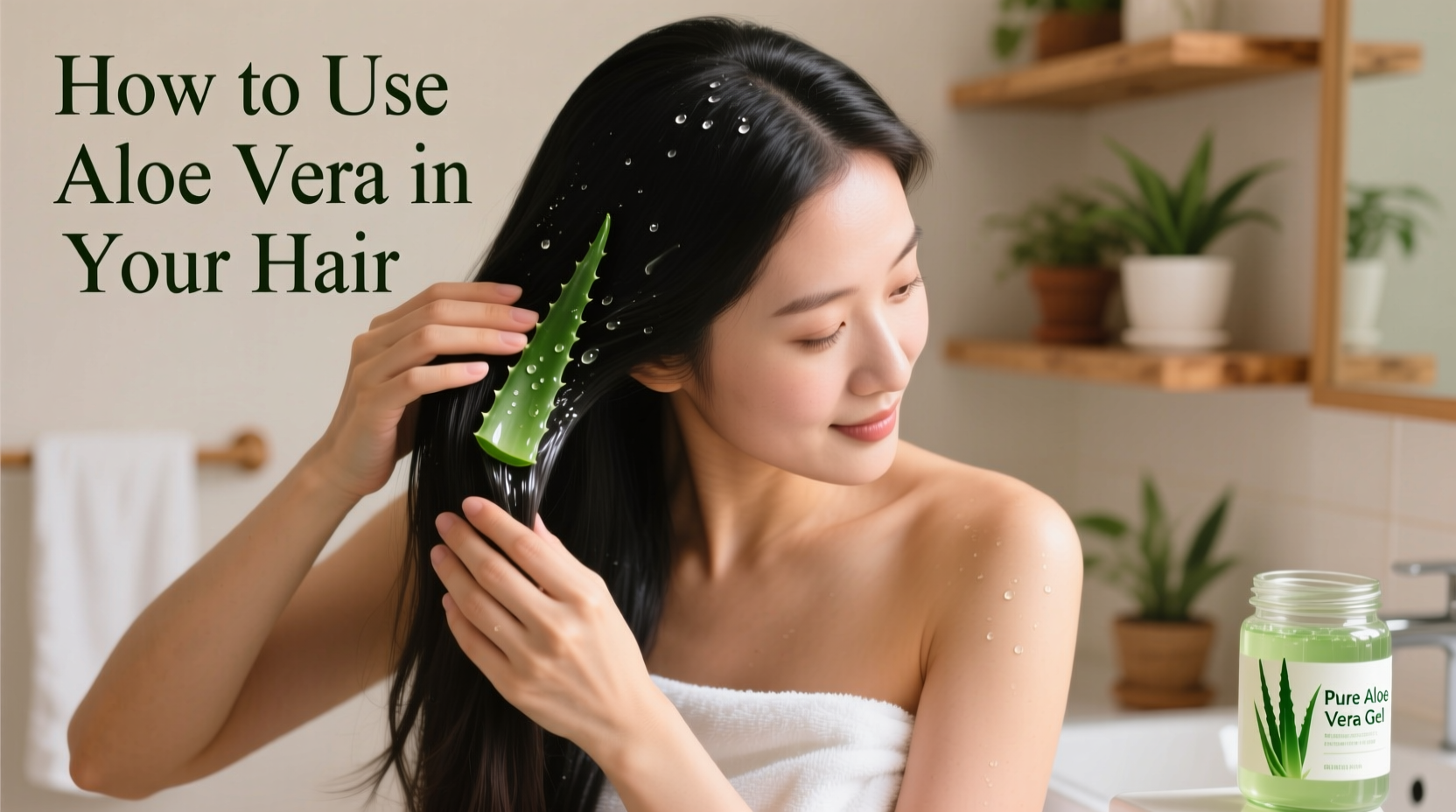 How to Use Aloe Vera in Your Hair