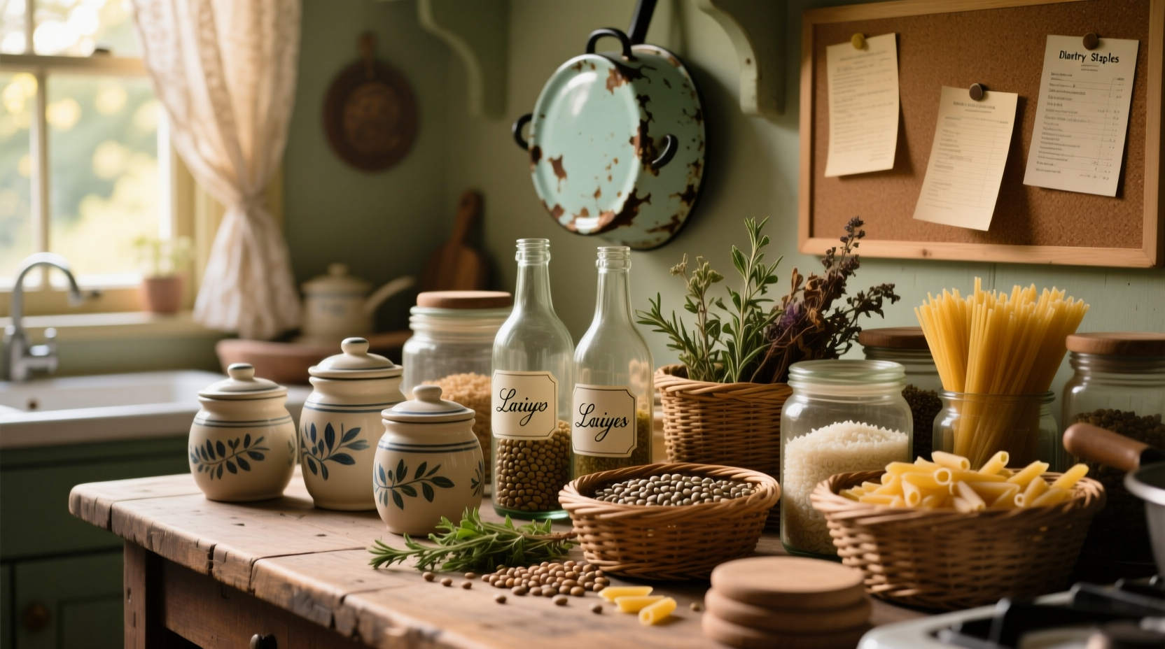 dinner diaries pantry staples