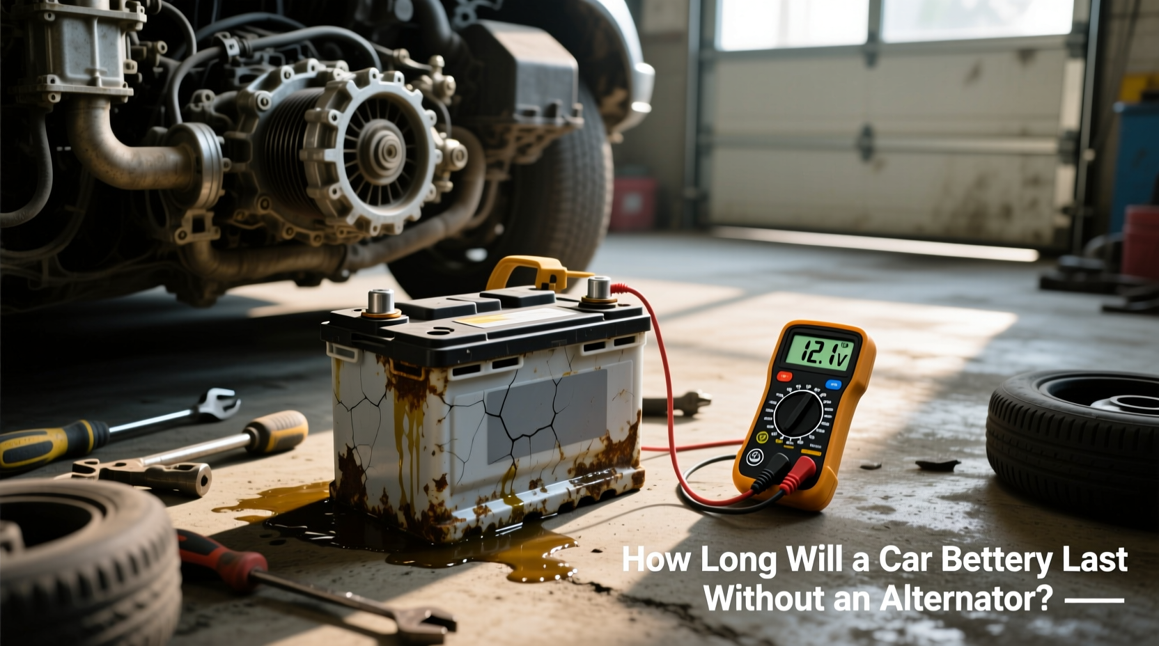 how long will a car battery last without an alternator