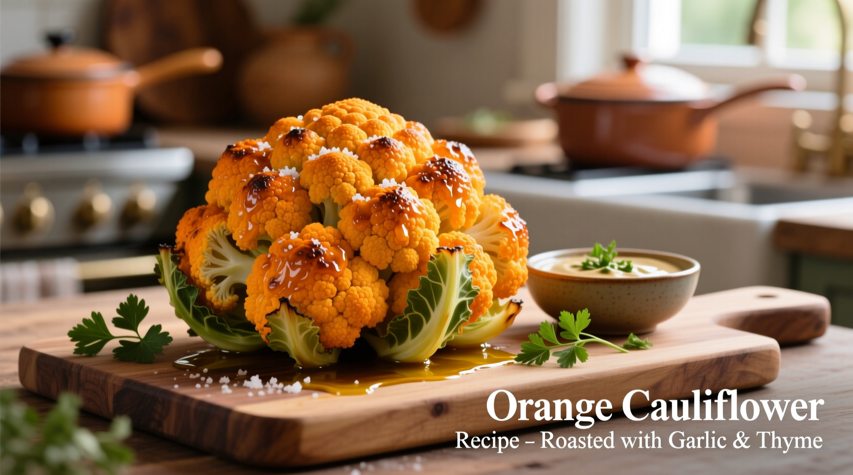 orange cauliflower recipe