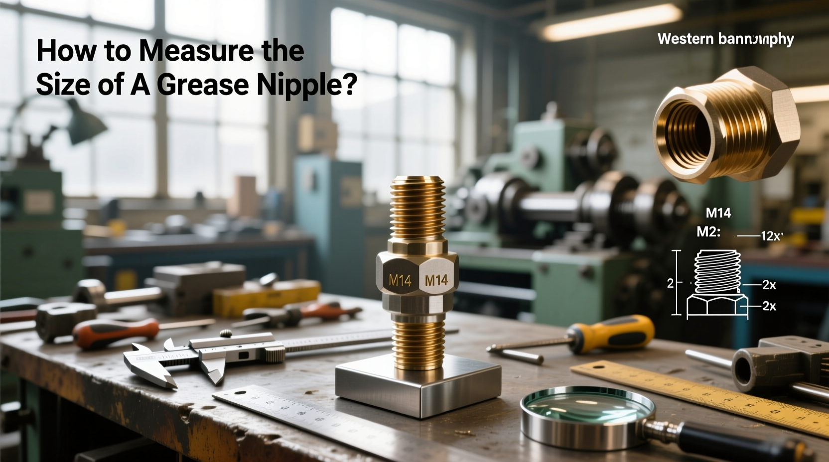 How to choose grease nipple m14,How to measure the size of a grease nipple?