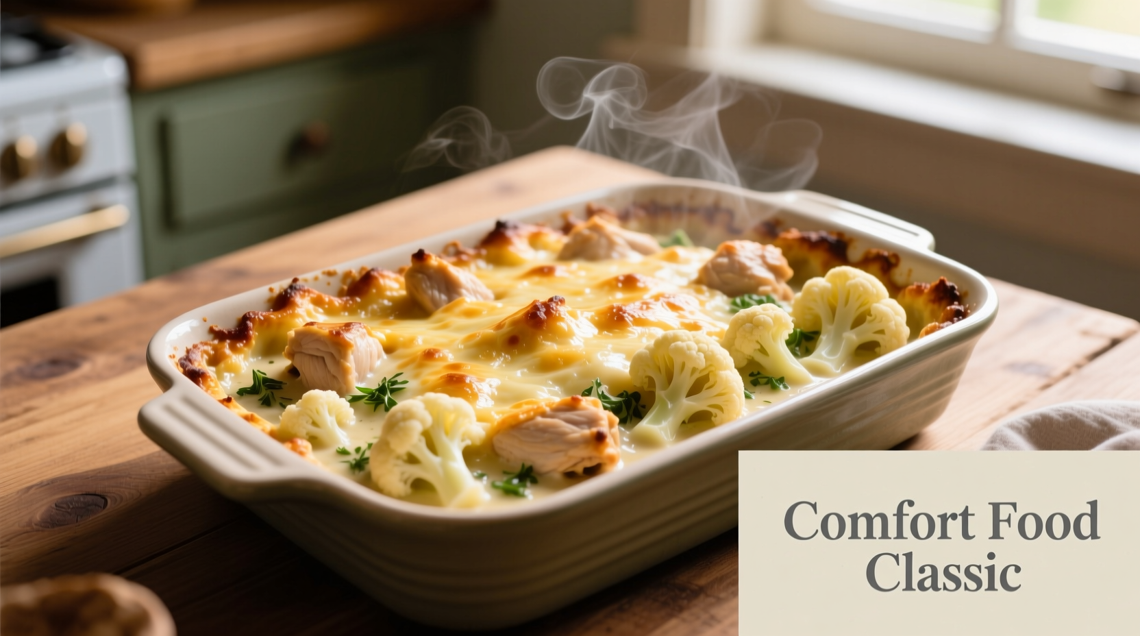 Perfect Chicken and Cauliflower Casserole Recipe in 45 Minutes