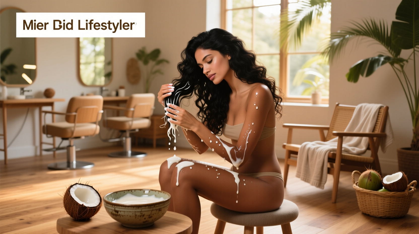 coconut milk for hair care