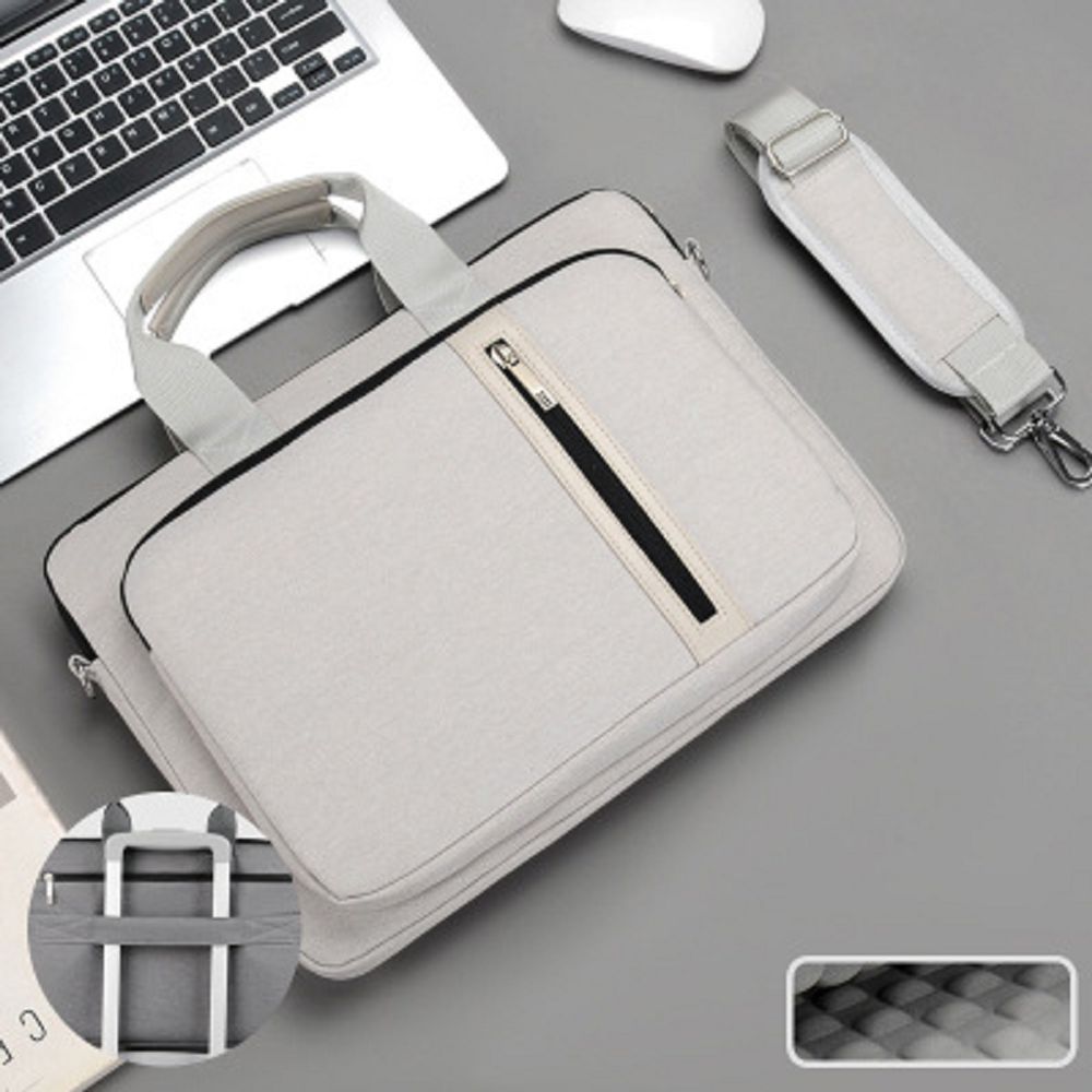 13.3 14 15.6 inch Portable Single Shoulder Shockproof and Waterproof Briefcase Business Laptop Bag