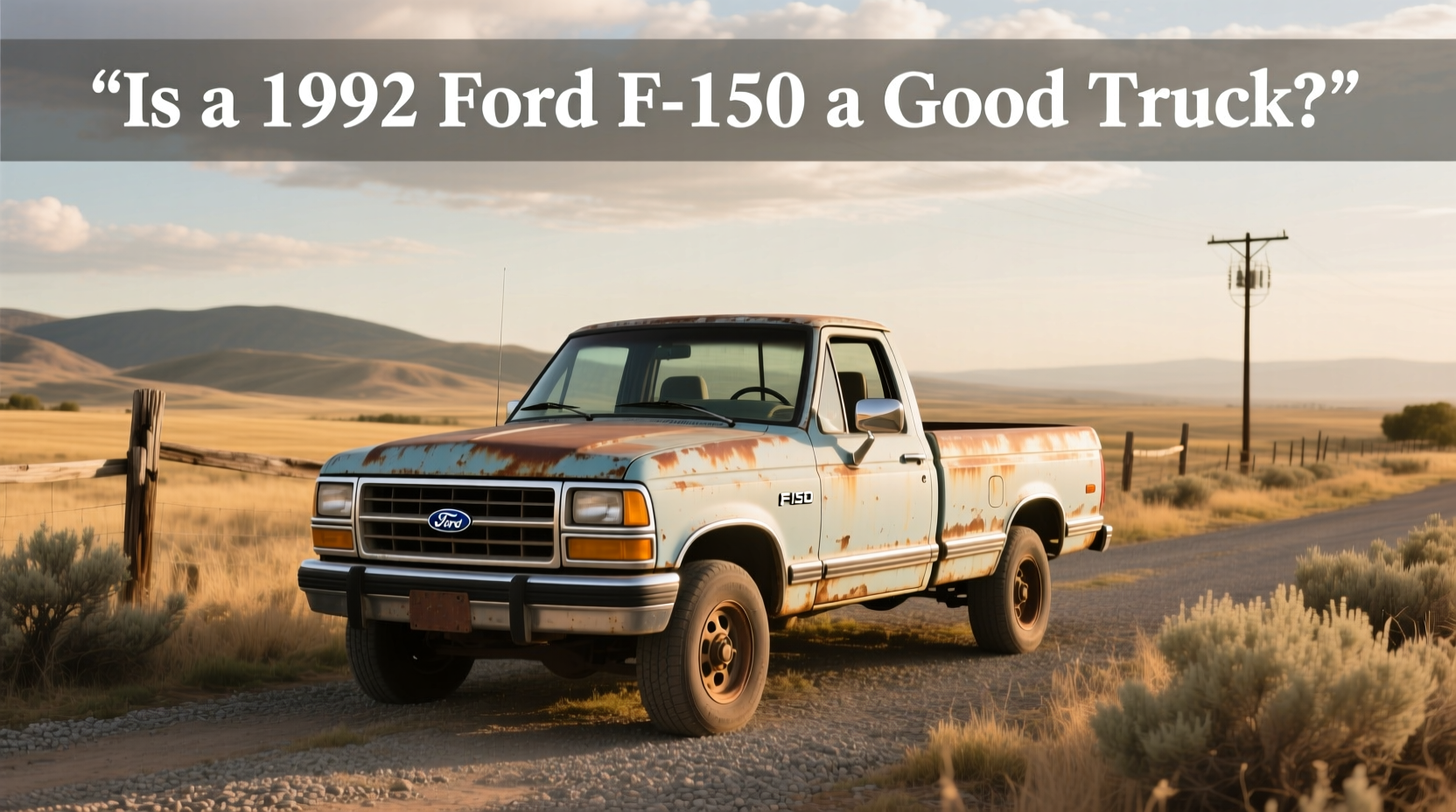 1992 ford f 150 tough reliable, but know this first