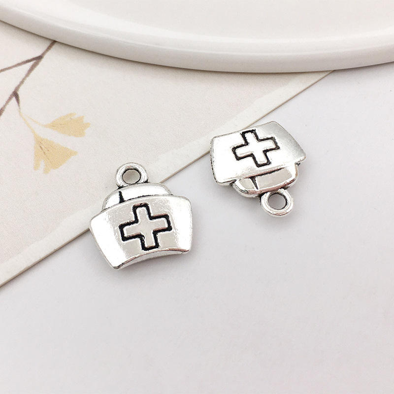 Handmade DIY Jewelry Accessory Hot Antique Silver Charms