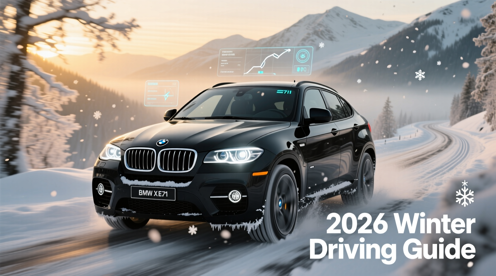x6 e71 winter driving 2026