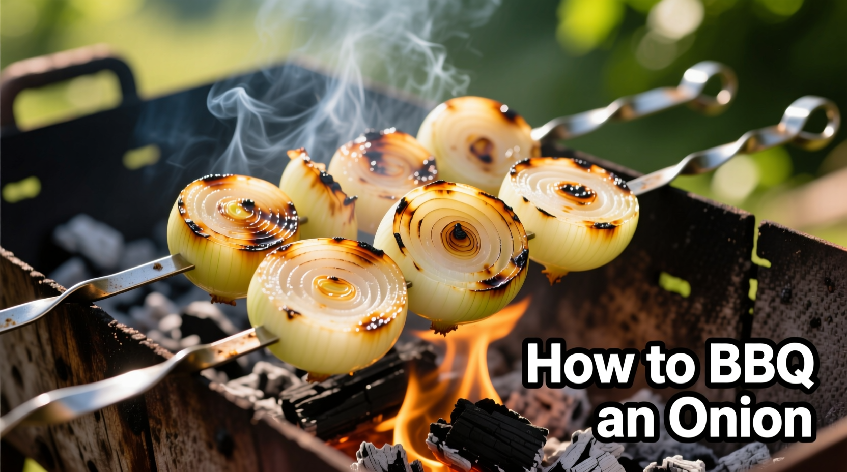 how to bbq an onion