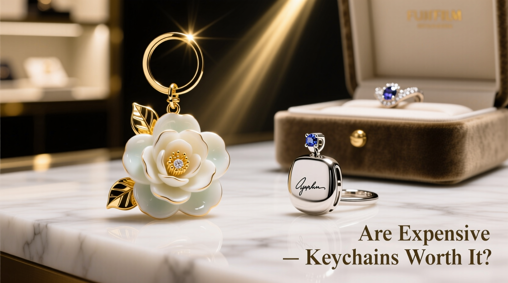 camellia keychain vs designer charm are the expensive ones really worth it