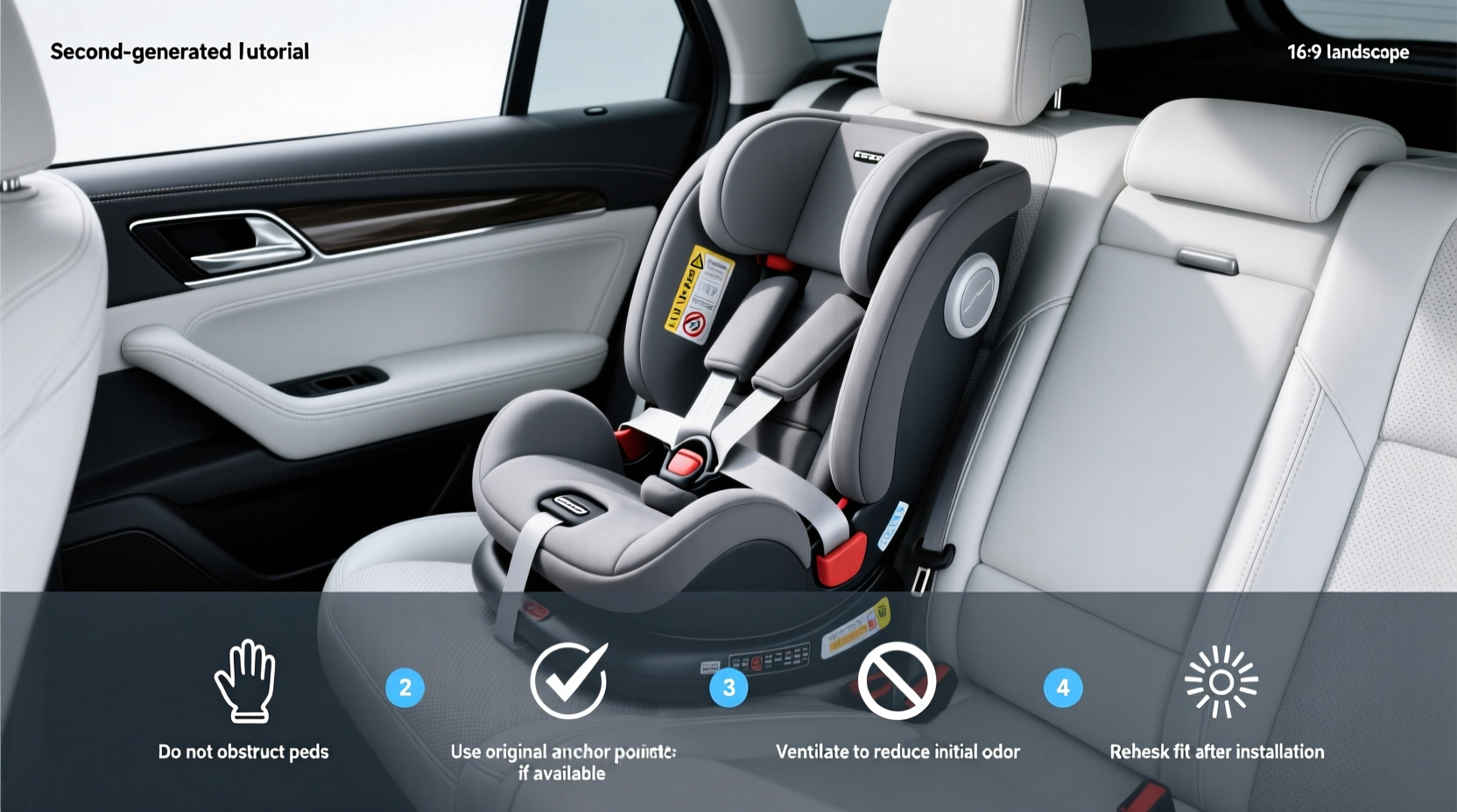 childs car seat in 2nd gen dodge