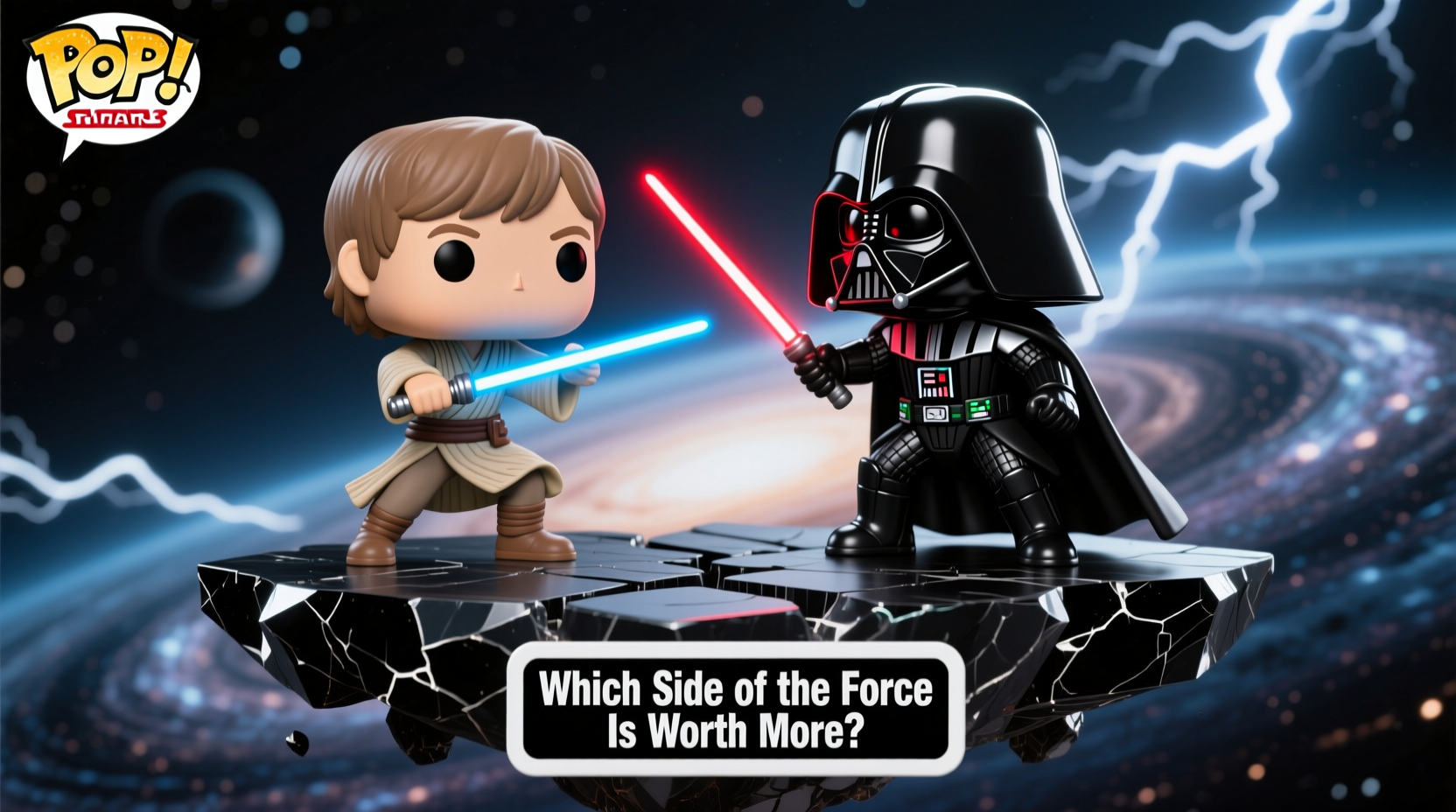 luke vs vader funko pop which side of the force is worth more of your money