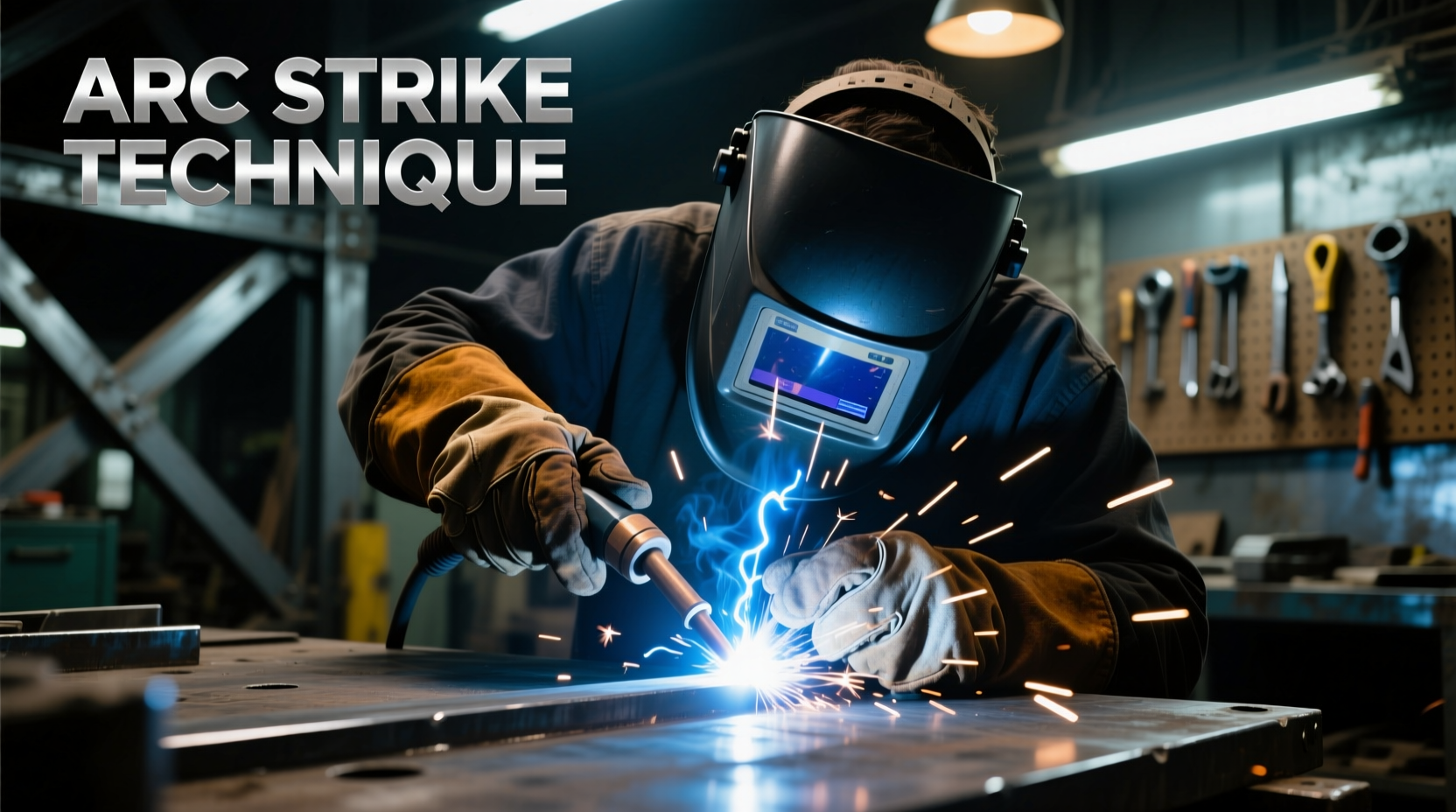 mastering the technique step by step guide to striking an arc in stick welding