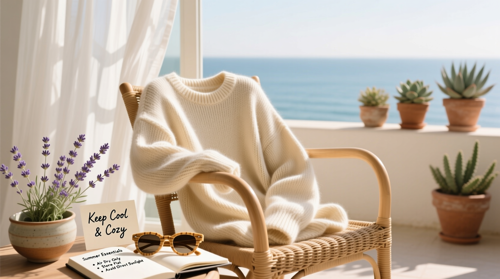 essential tips for keeping your knit sweater fresh and cozy during summer