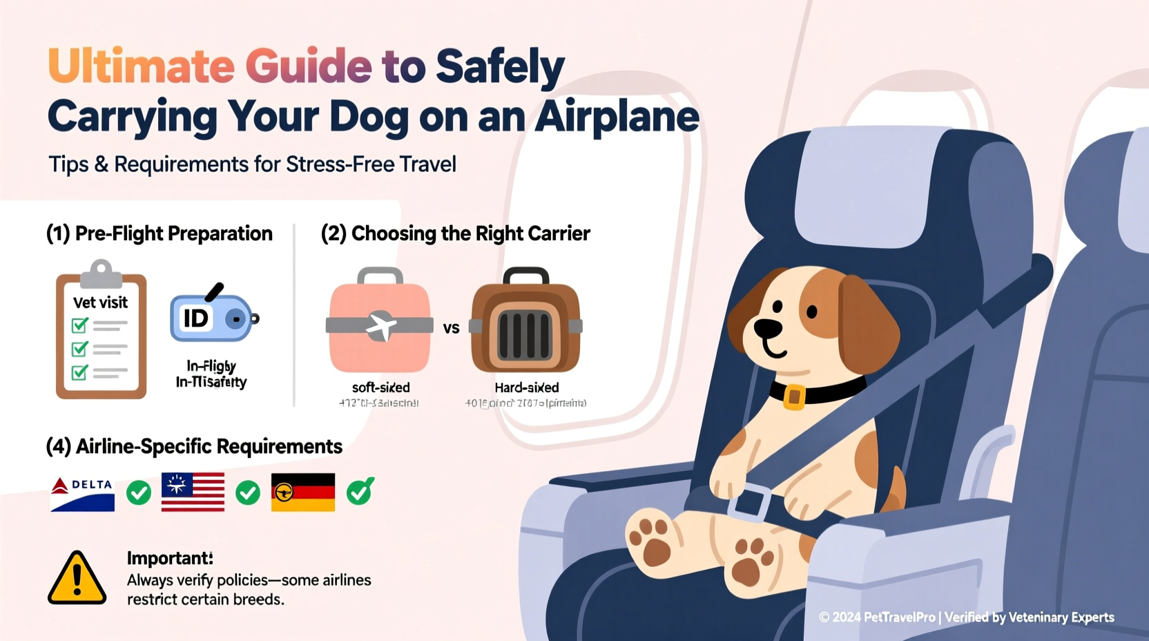 ultimate guide to safely carrying your dog on an airplane tips and requirements