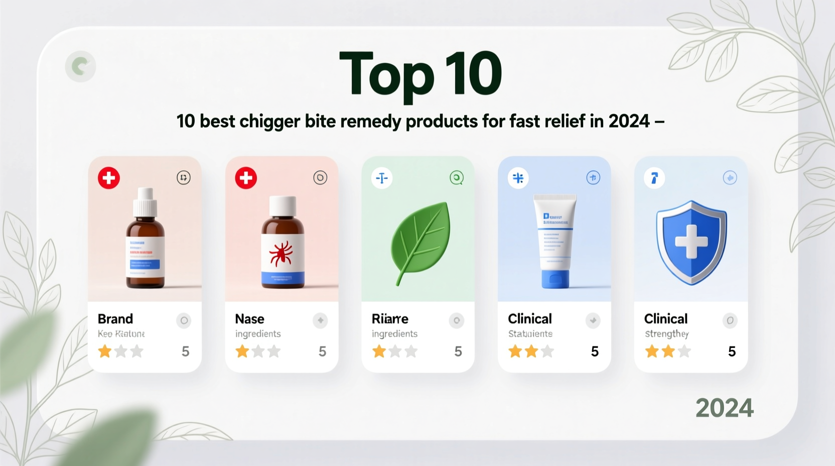 top 10 best chigger bite remedy products for fast relief in 2024