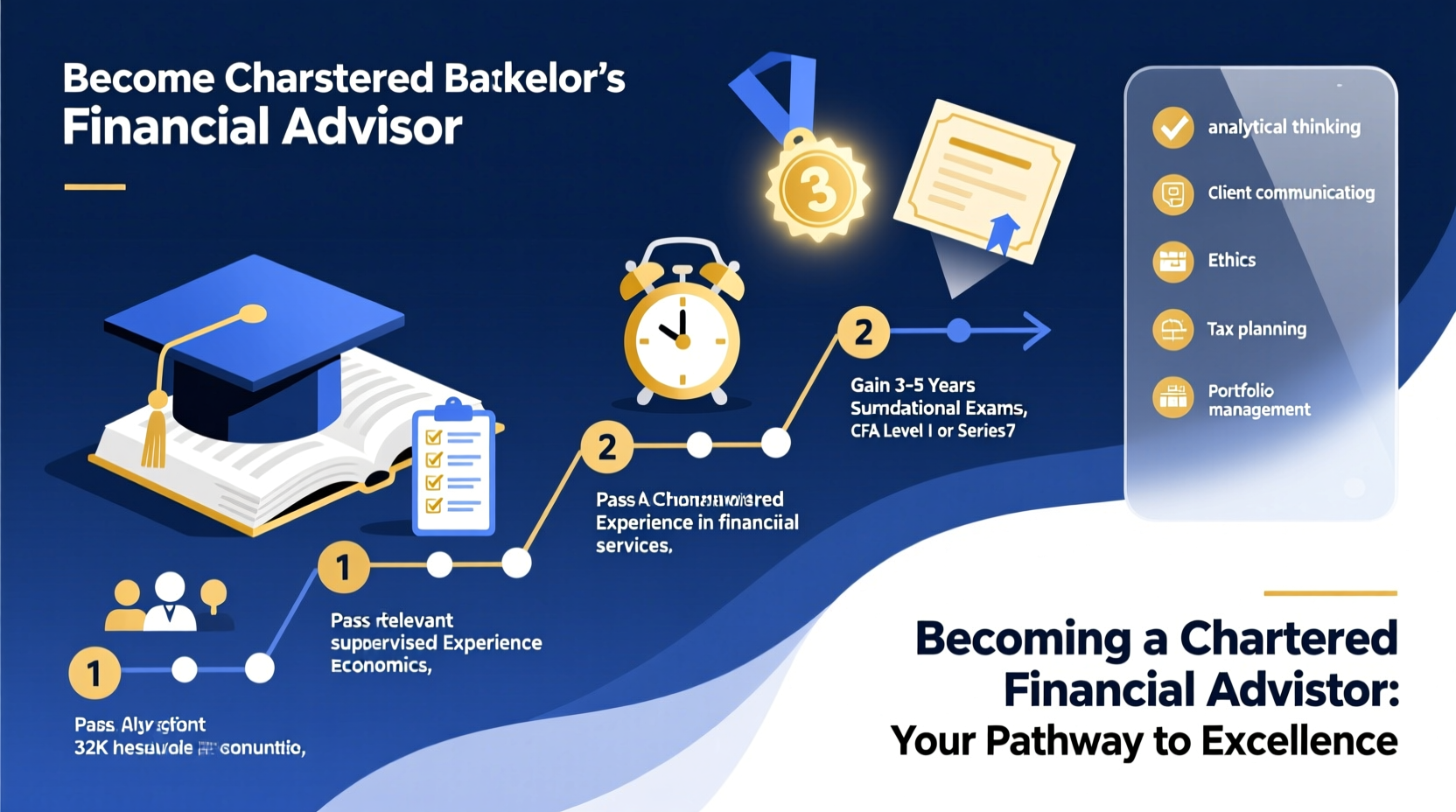step by step guide to becoming a chartered financial advisor essential skills and certification pathways