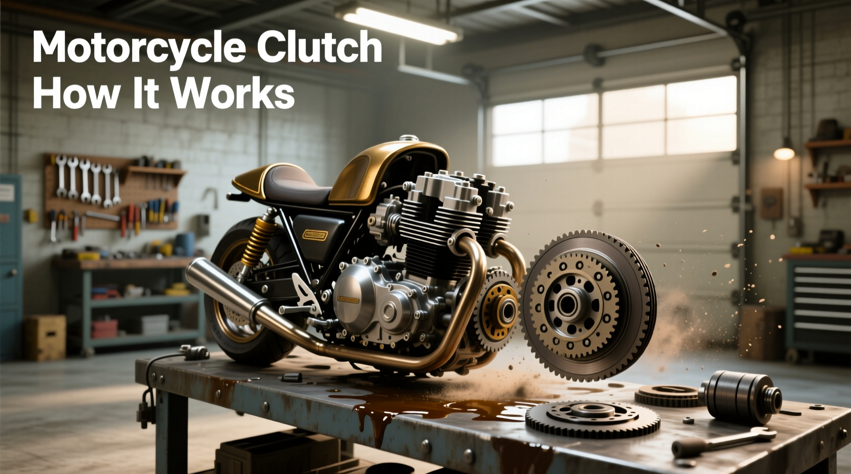How Does a Motorcycle Clutch Work? Explained Step by Step