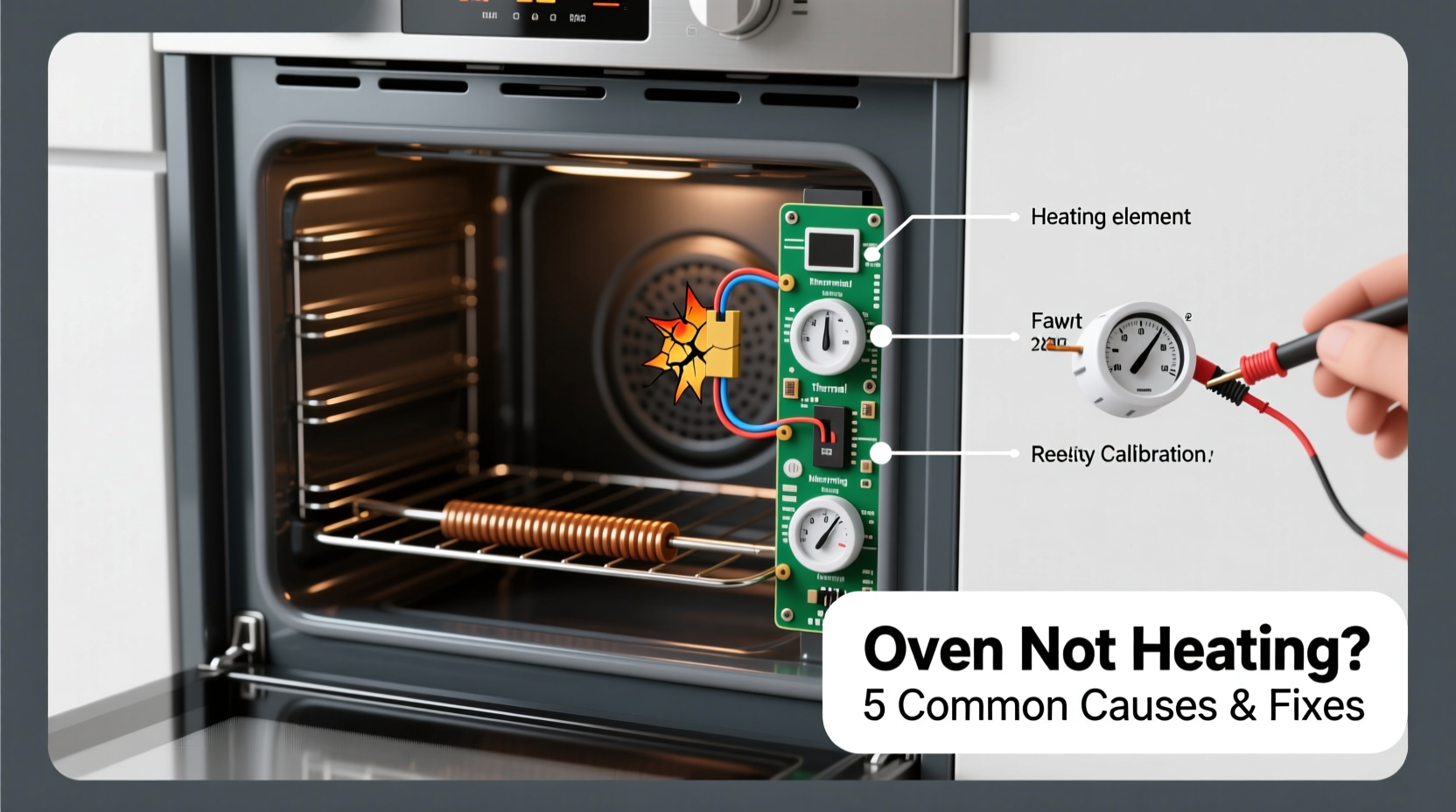 oven not heating up common causes simple fixes