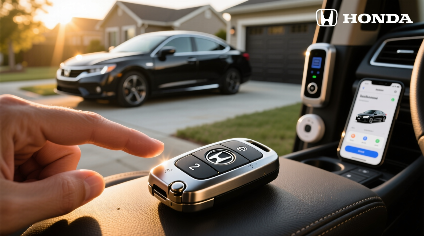 How to Choose Honda 2 Button Remote Key: What Does the Circle Button Do?